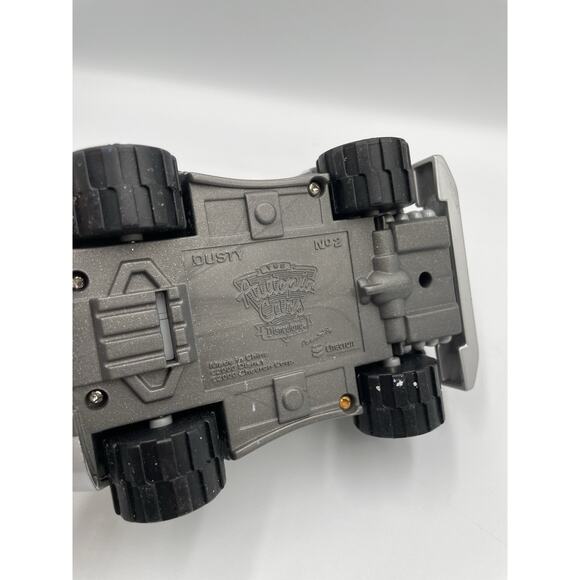 The Chevron Cars The Autopia Cars Disneyland Park Green Dusty #2 Collectible - Picture 10 of 10